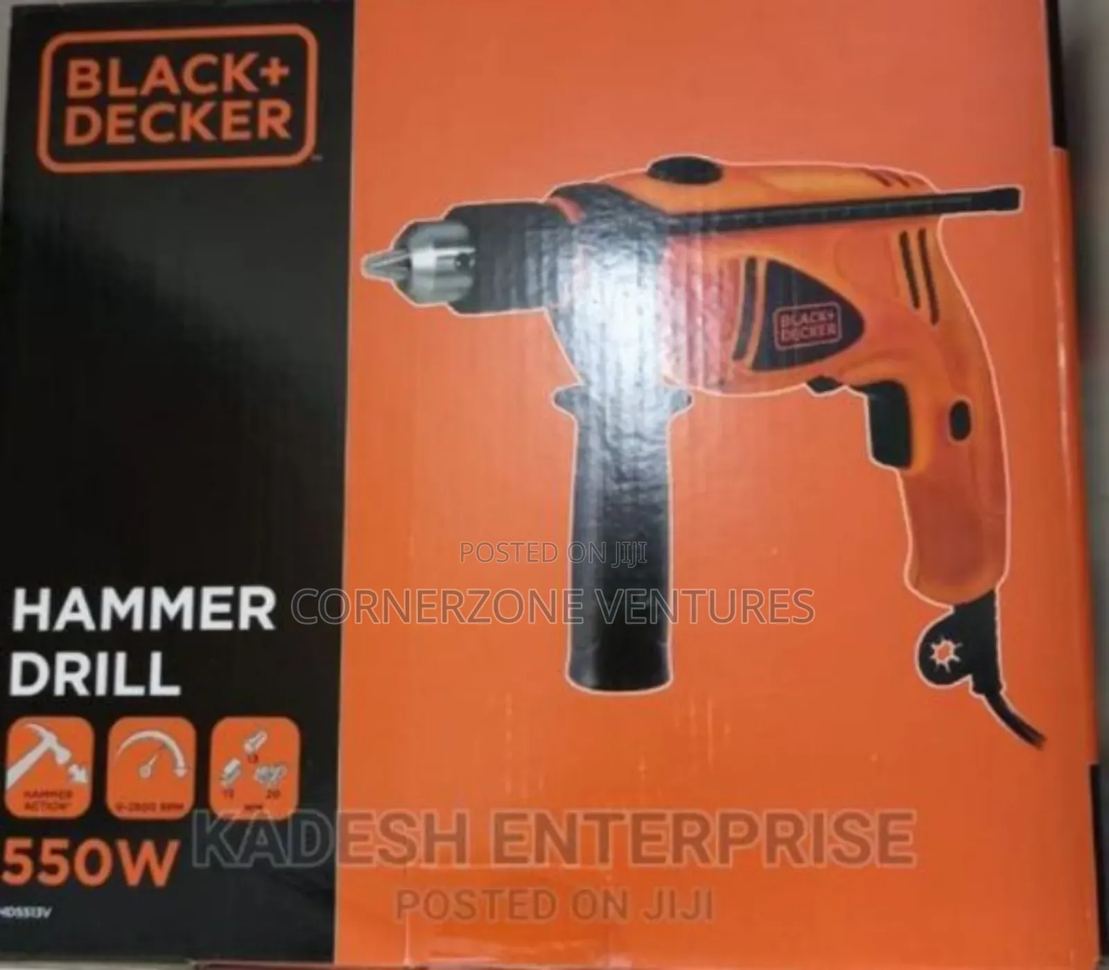 Black and Decker 550w Impact Drill/ Impact Drill