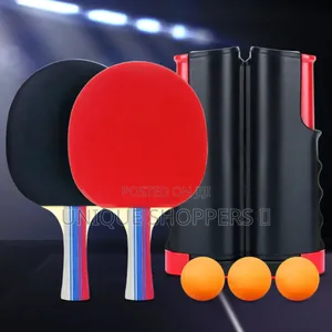 Table Tennis / Ping Pong Set*
 2 High-Quality Table Tennis Rackets