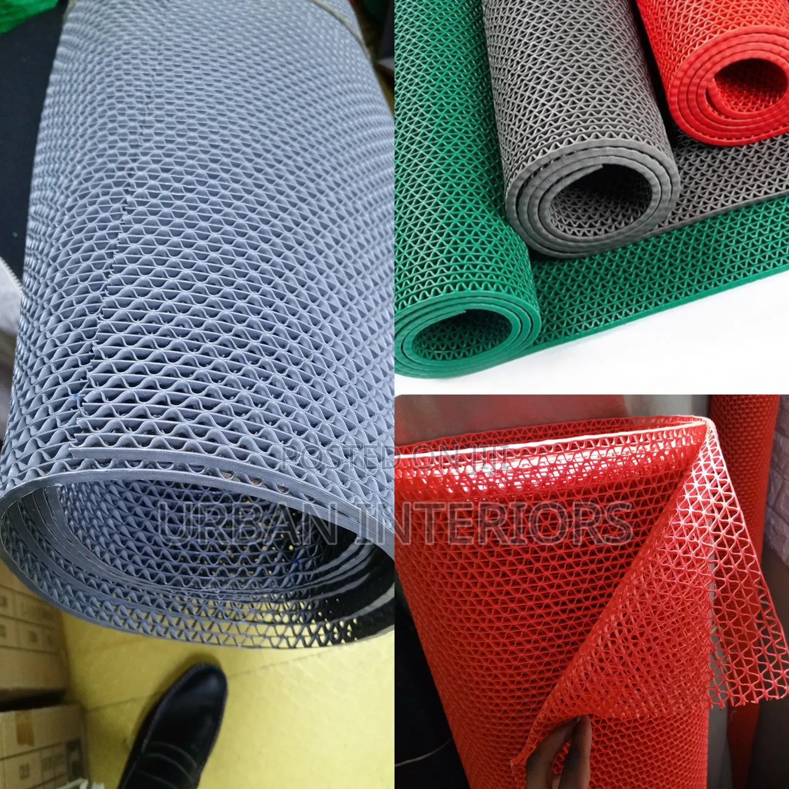 Perforated Anti-Slip Mats Perforated Anti-Slip Mats Samples