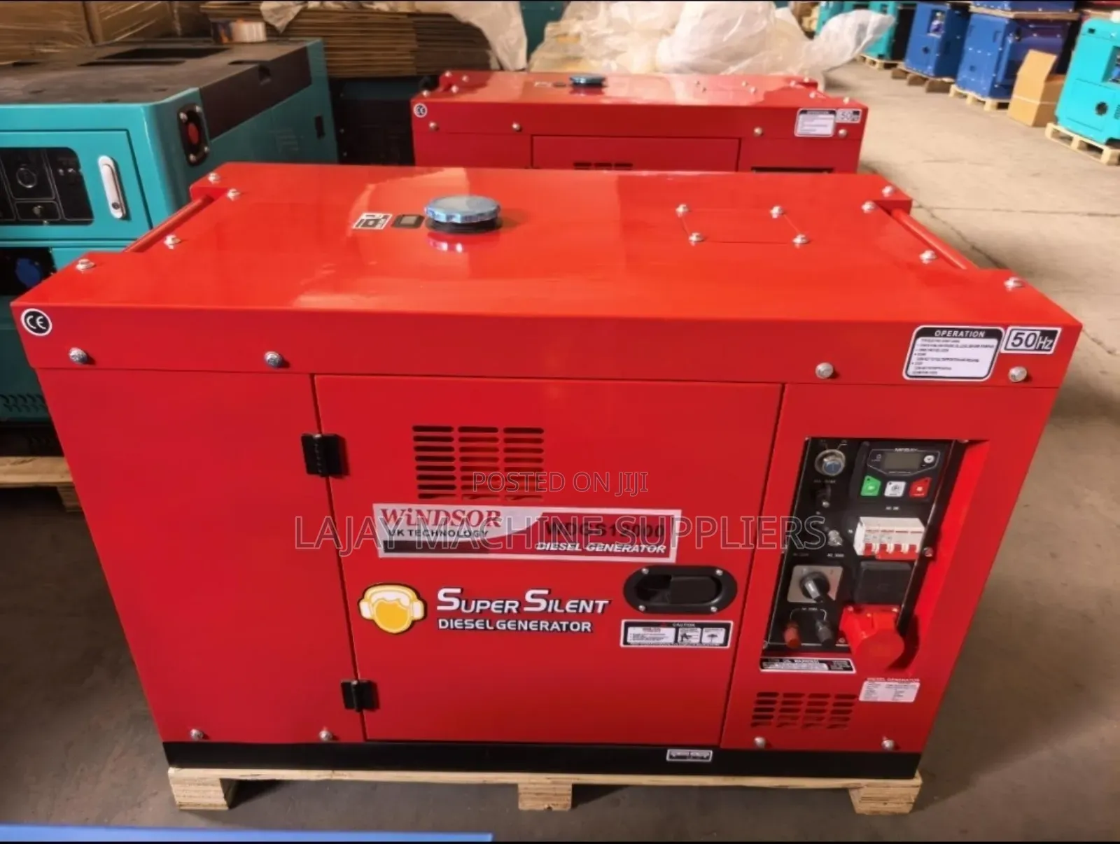 Windsor Uk WDGS 12000 Dual Diesel Generator 12kva
