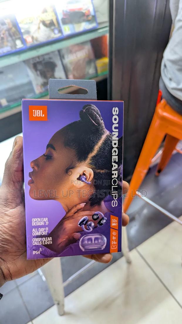Jbl Soundgear Clips, Black - True-wireless Earbuds
