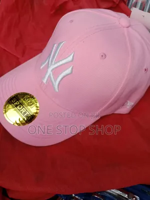 Ny Pink White Logo Bunny Classic Baseball Cap