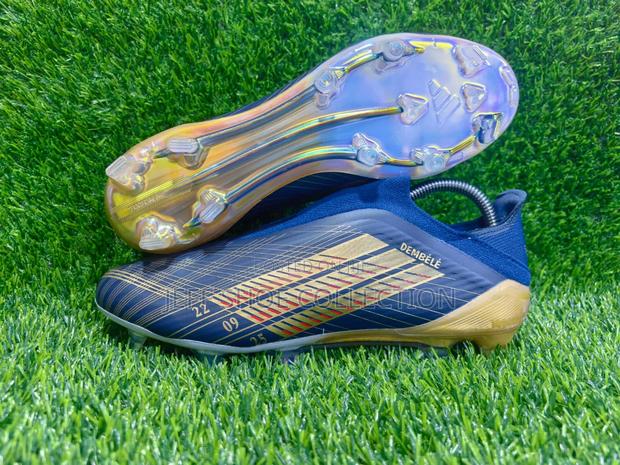 Adidas F-50 Ousmane Dembélé Navy Blue Gold   - main view