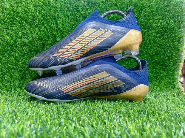 Adidas F-50 Ousmane Dembélé Navy Blue Gold   - thumbnail 2