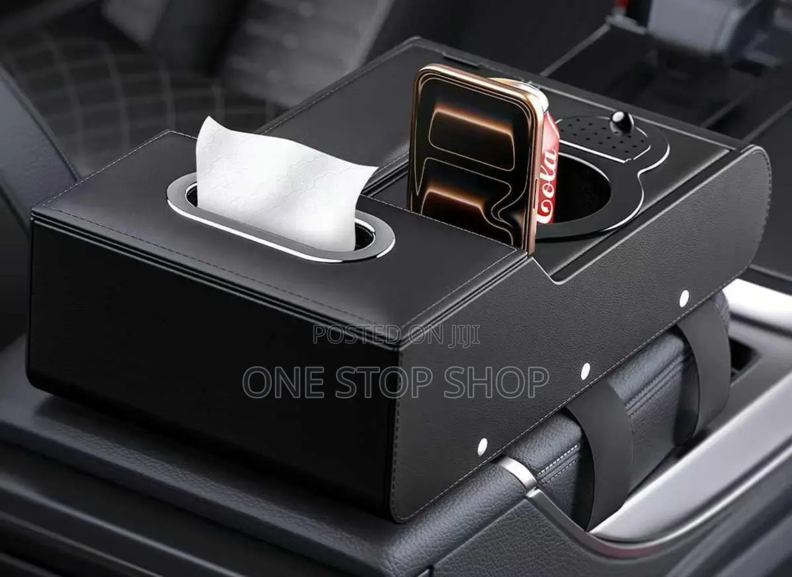 Multipurpose Black Armrest Handrest Pad Witsaviette, Phone, Cupholder