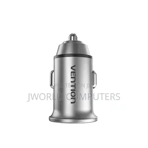 Vention Two-Port Usb A+A(30+30) Car Charger
