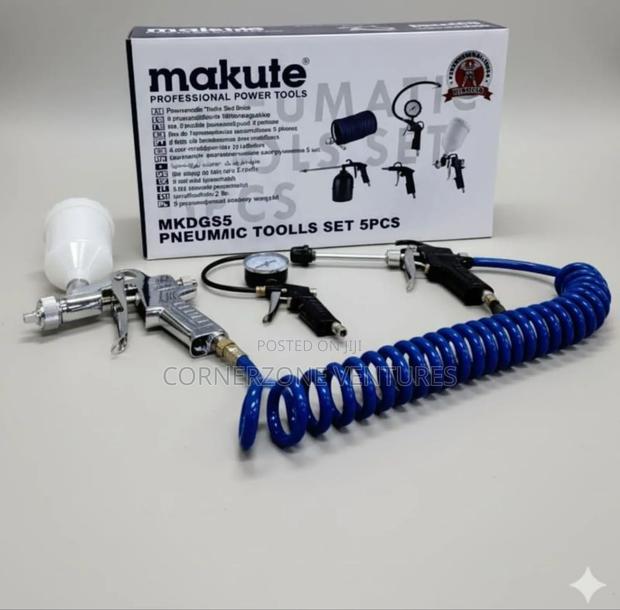 Makute 5pc Air Tool Kit/ Pneumatic Tool Set