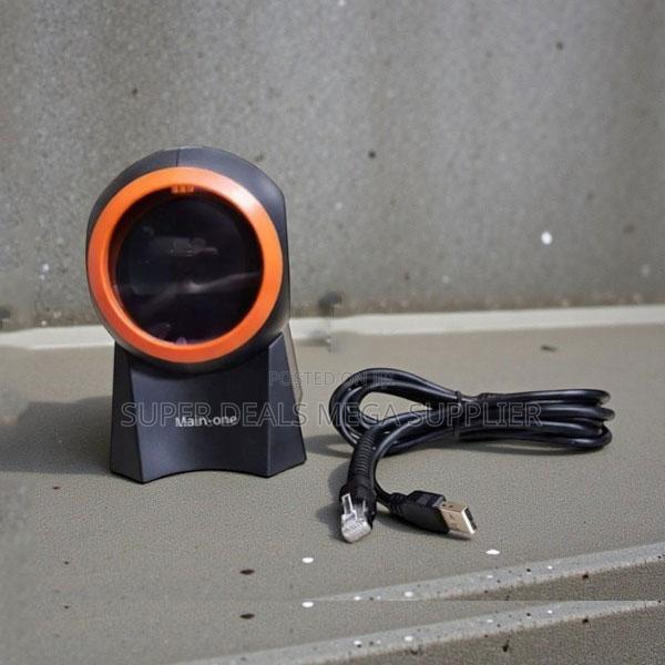 Plug and Play 1d 2d Desktop Barcode Scanner Omnidirectional