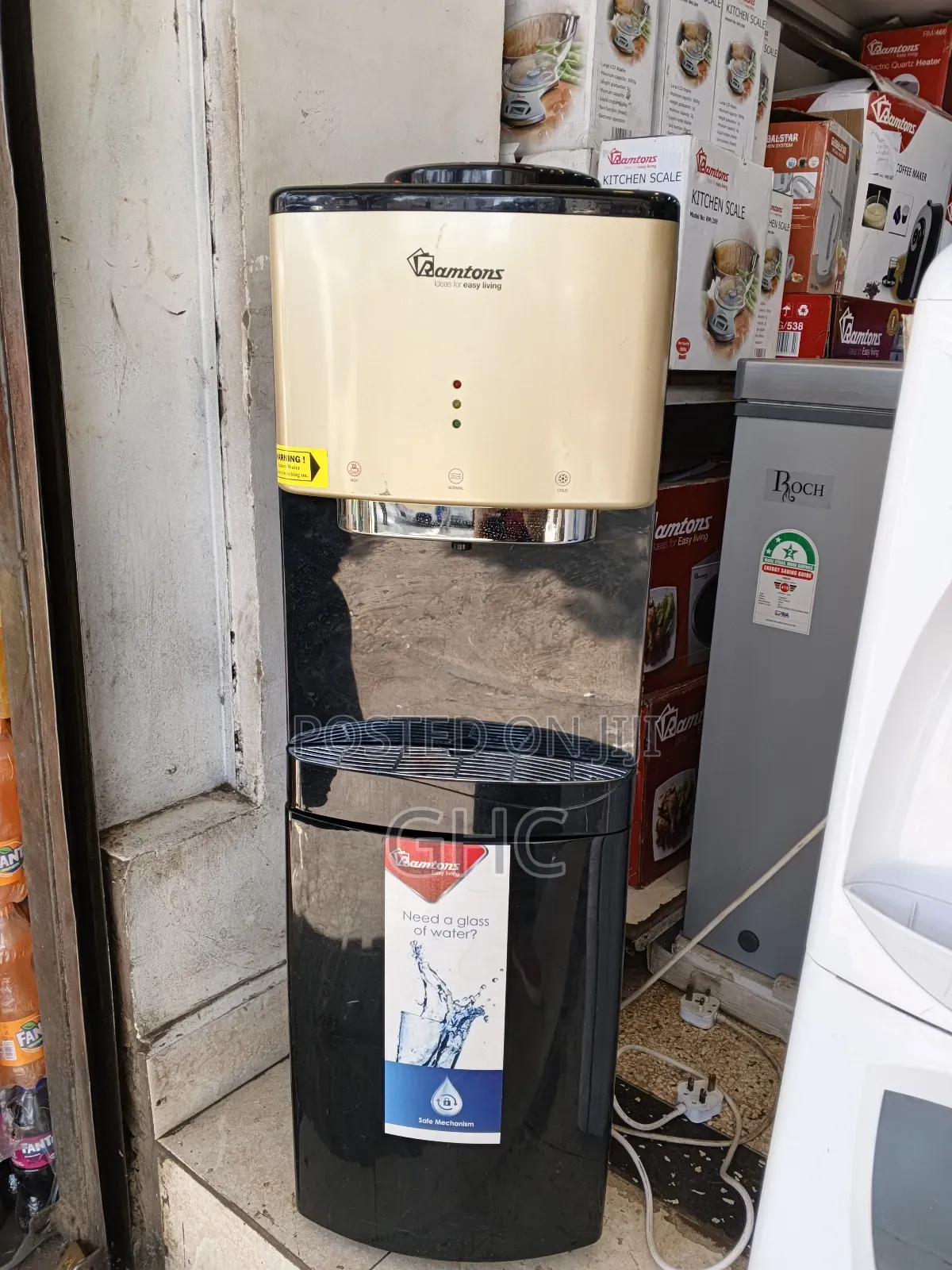 Water Dispenser (Hot Warm and Cold)