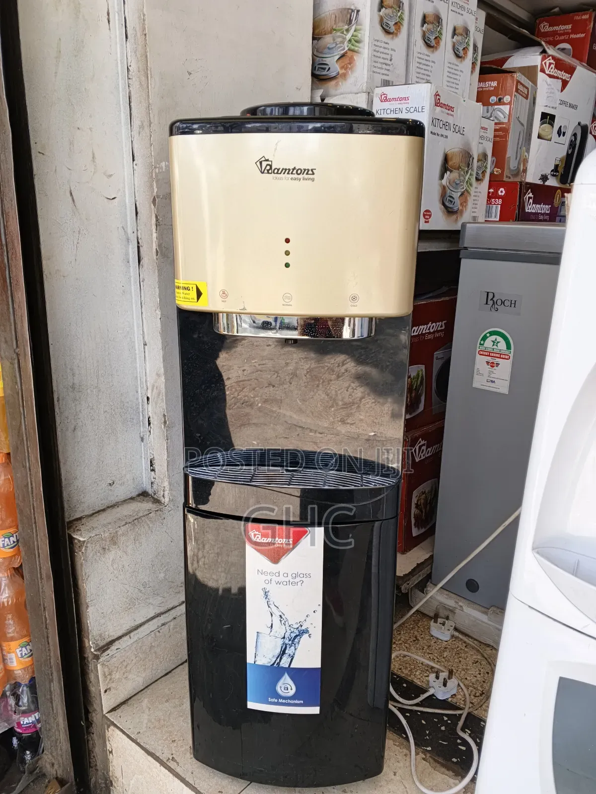 Water Dispenser (Hot Warm and Cold)