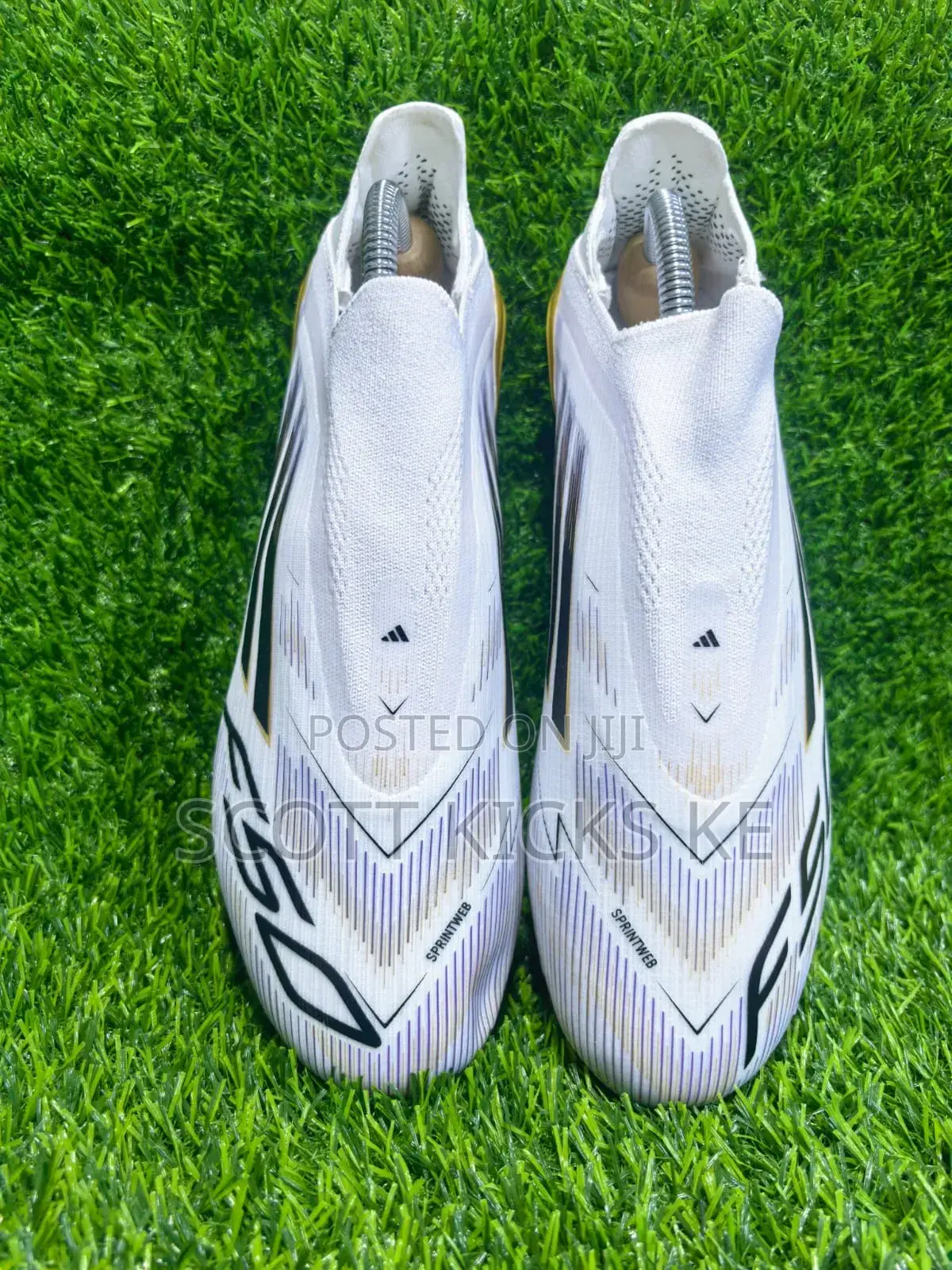 Adidas F-50 Elite Laceless Road to Glory White Gold  