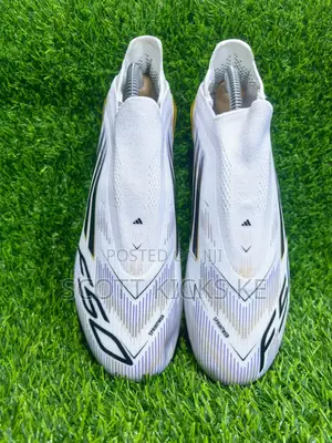 Adidas F-50 Elite Laceless Road to Glory White Gold  