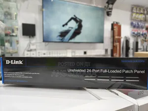 D-Link 24p Full Loaded Patch Panel