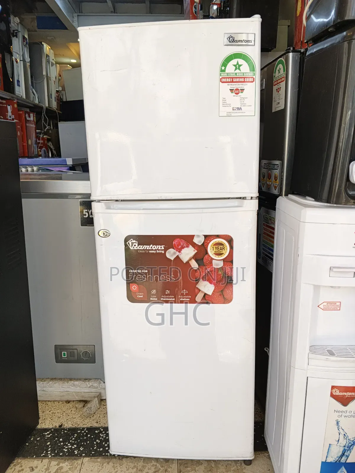 Ramtons Double Door Fridge (Used)