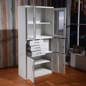 2-door Steel Office Filling Cabinet With Safe