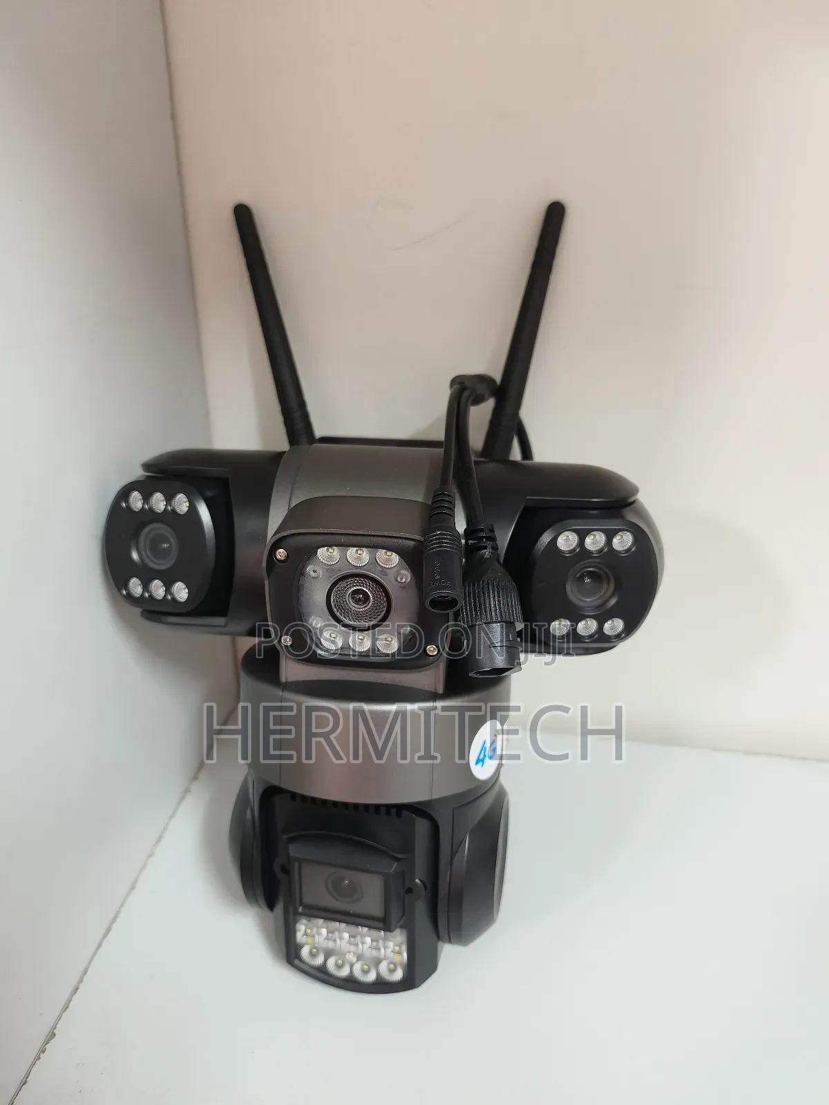 New Model Triple Lens CCTV Camera With Ethernet Port