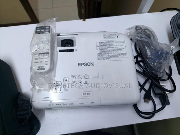 --Eb X51 Epson Projector, 3800 Lumen - main view
