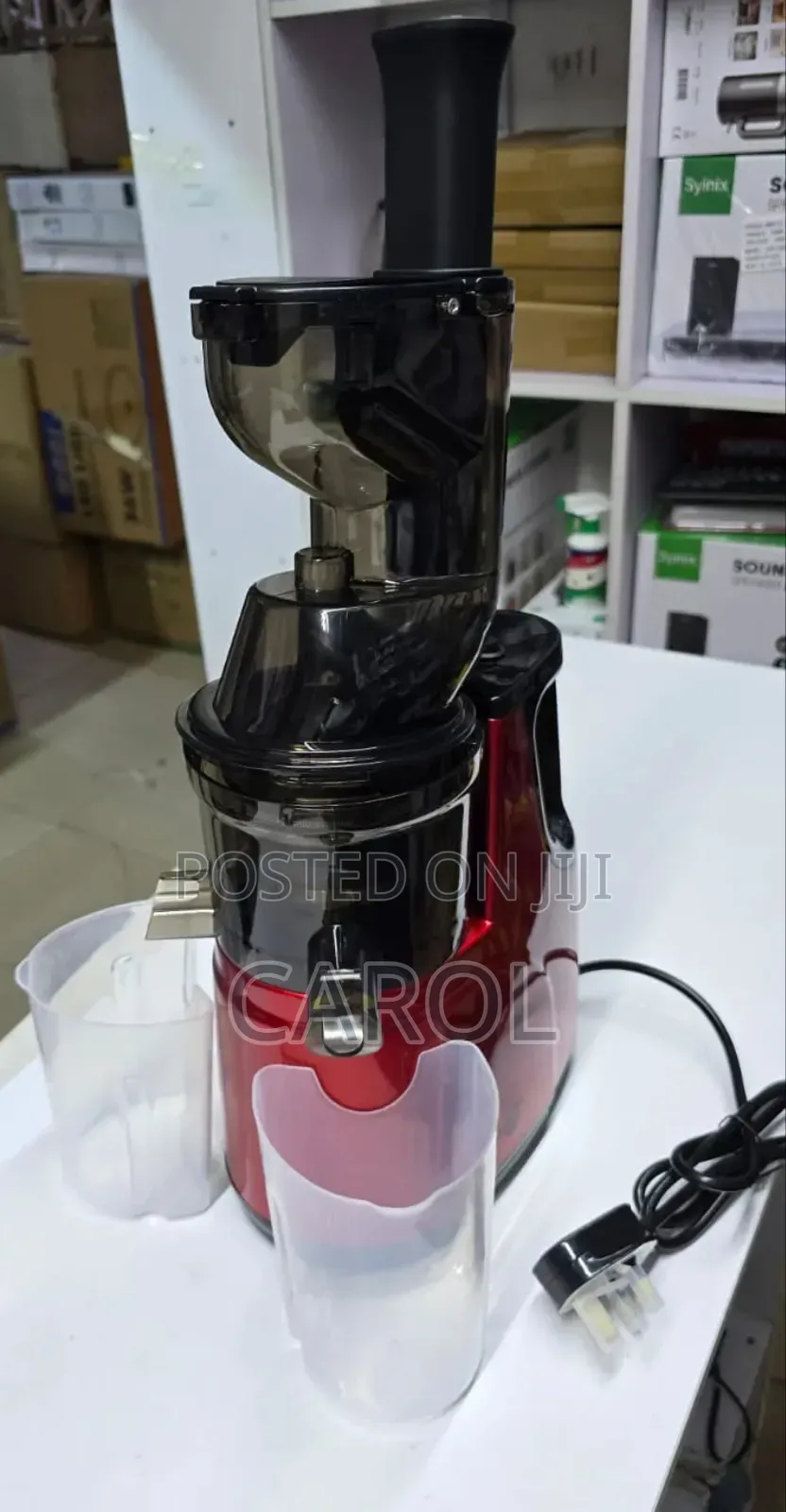 *Starlux Slow Juicer With Juice Container