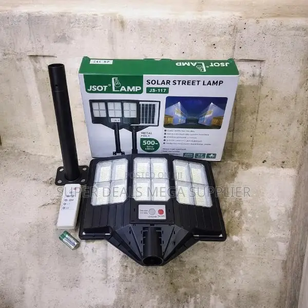 Remote Controlled 500w Watts Reliable Quality Solar Street Light