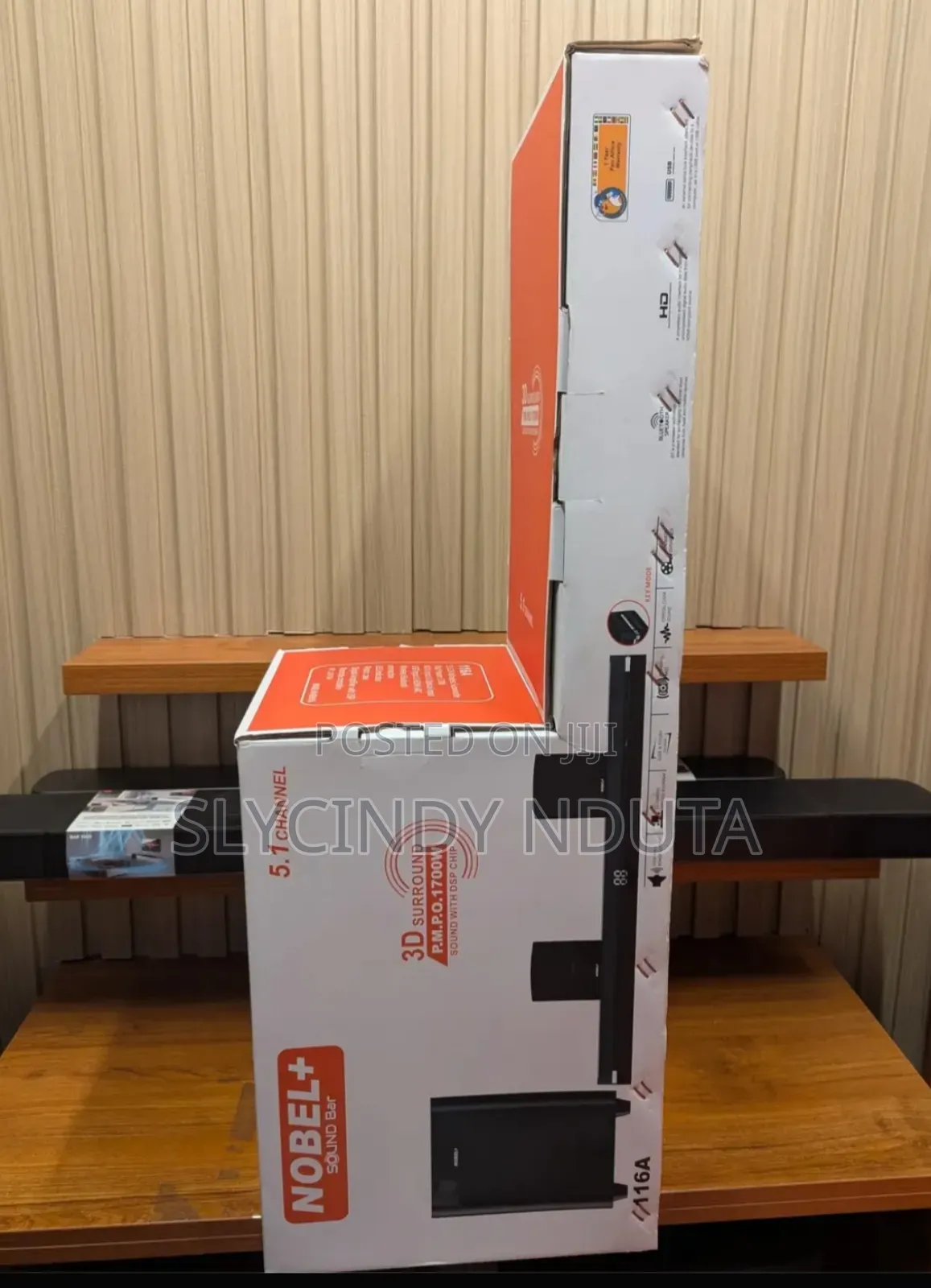 Nobel Soundbar Nb-116a 5.1 Ch