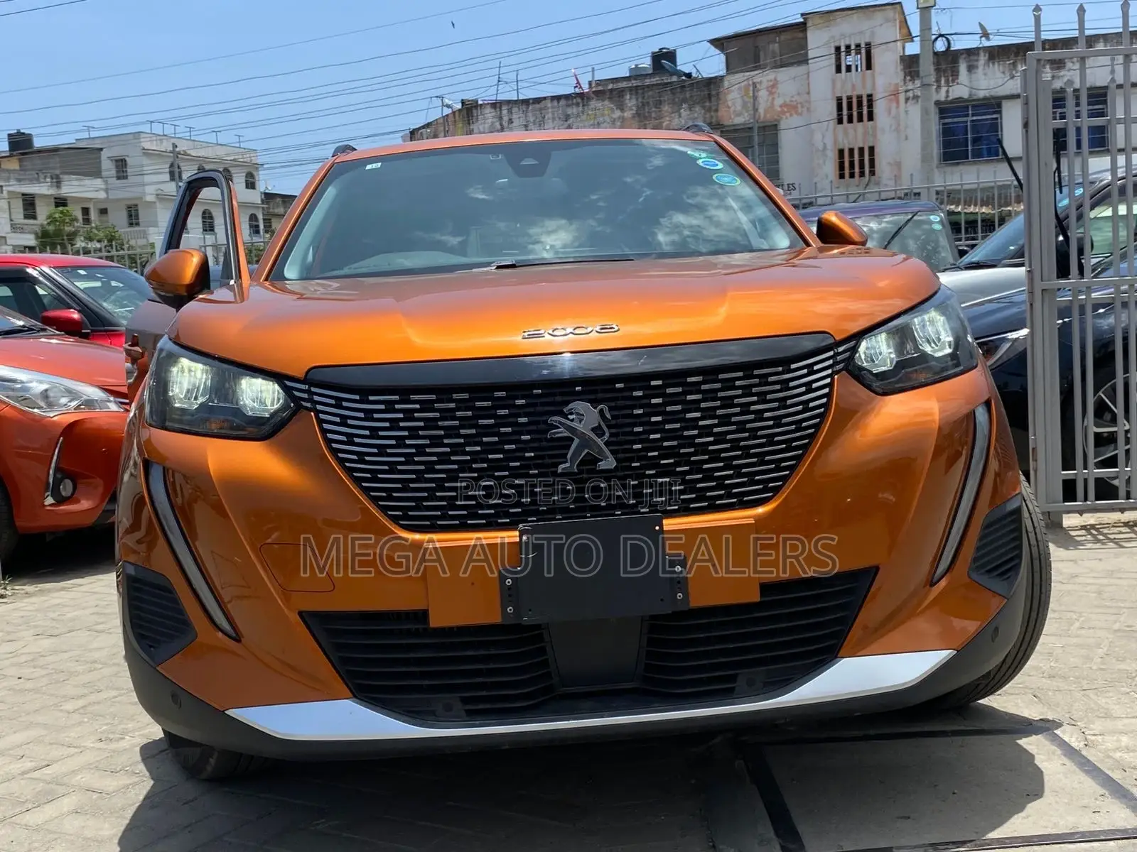 Peugeot 2008 2019 Orange