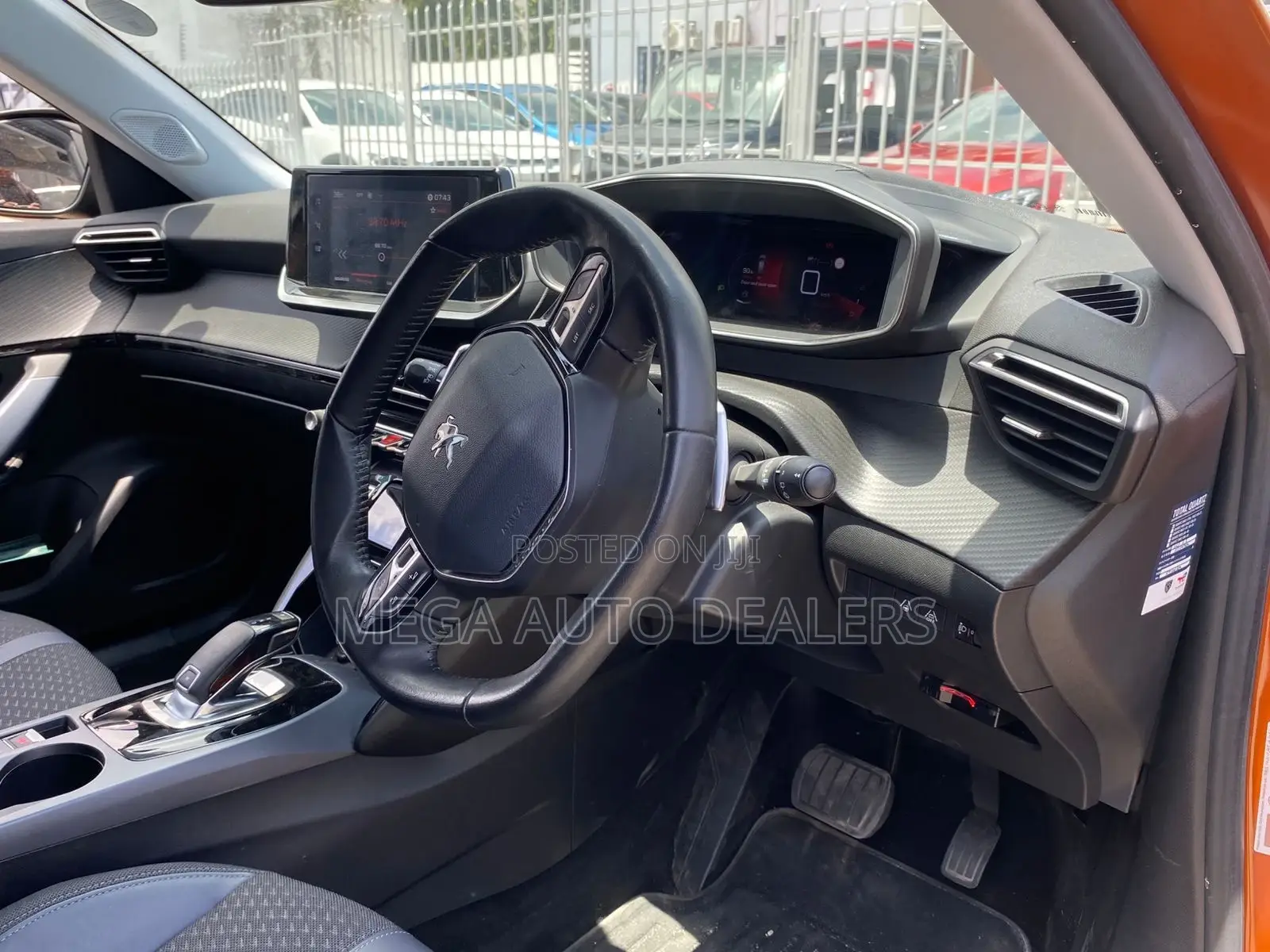 Peugeot 2008 2019 Orange