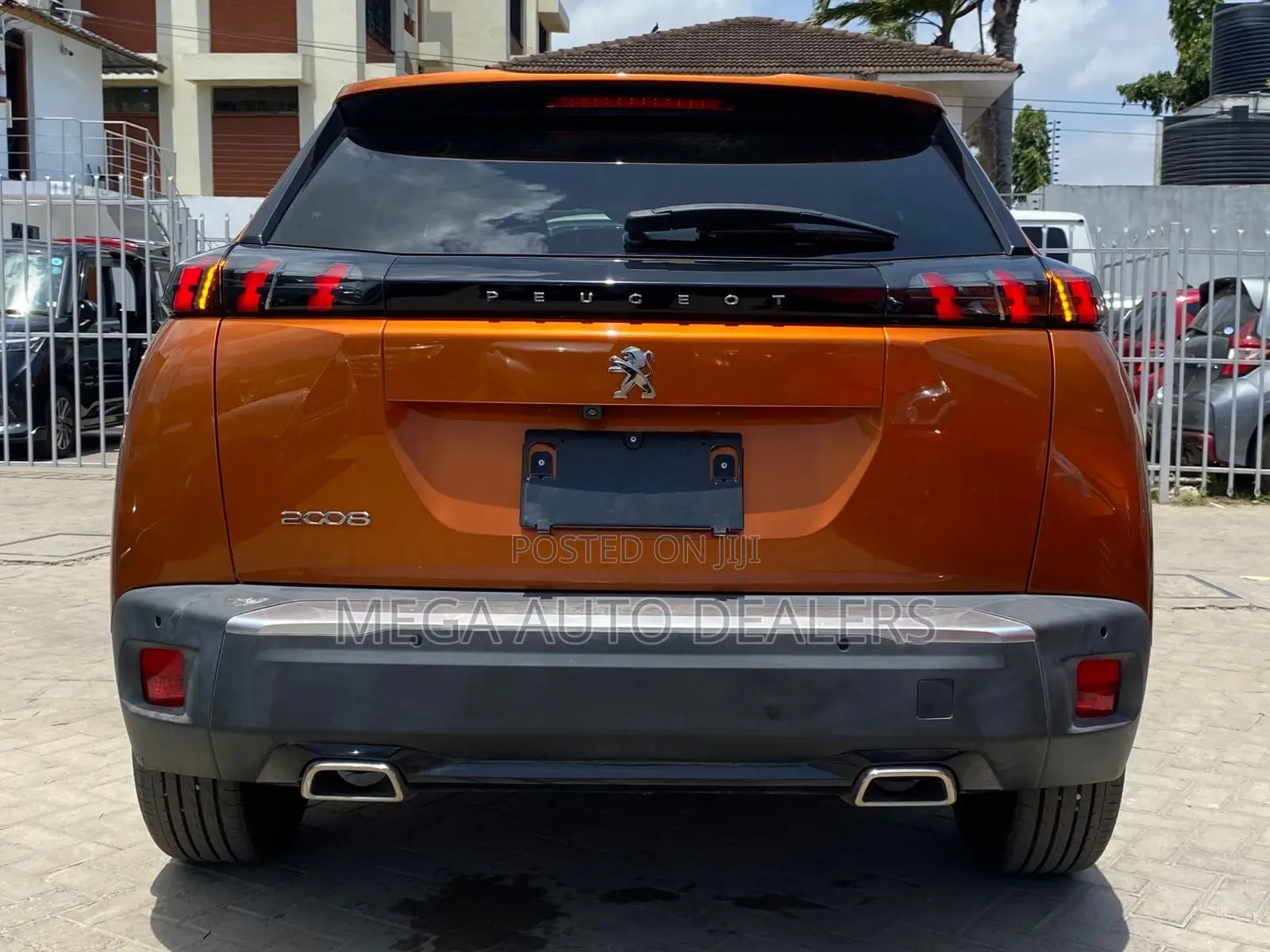 Peugeot 2008 2019 Orange