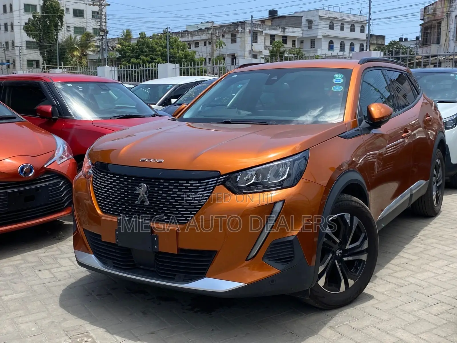 Peugeot 2008 2019 Orange