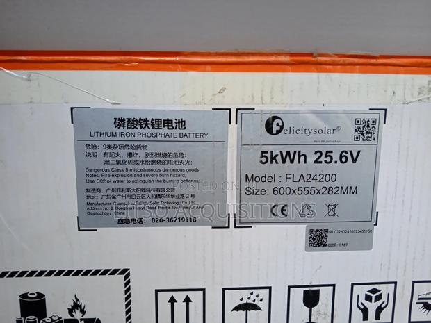 5kwh 24v Felicity Battery - thumbnail 5