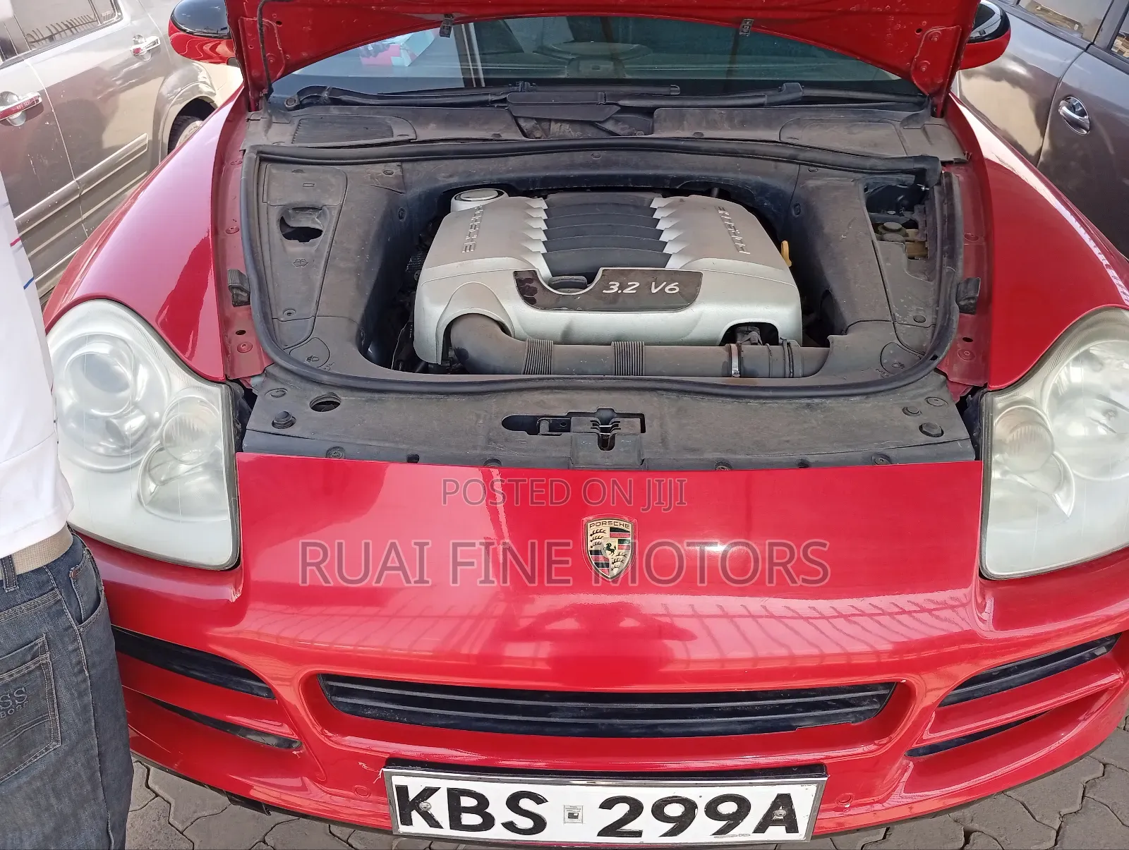 Porsche Cayenne 2007 Red