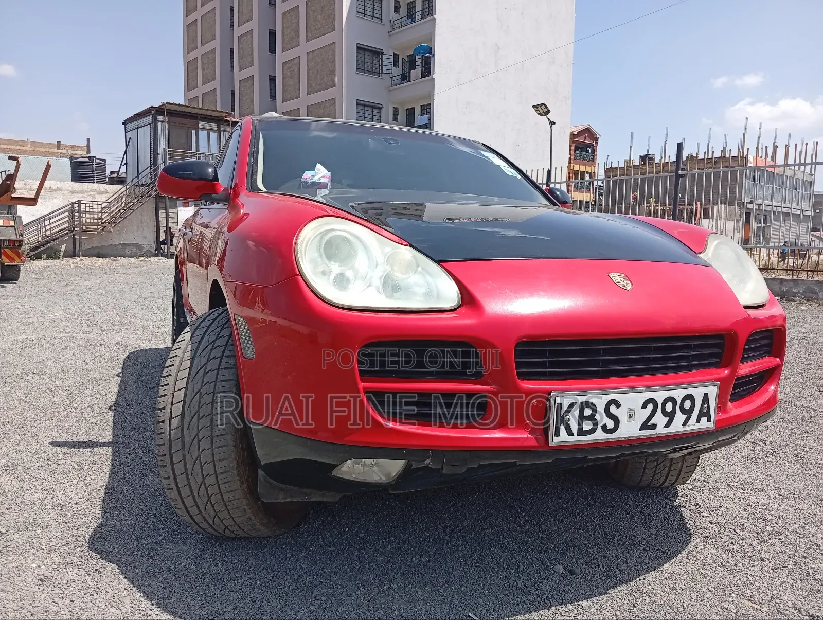 Porsche Cayenne 2007 Red