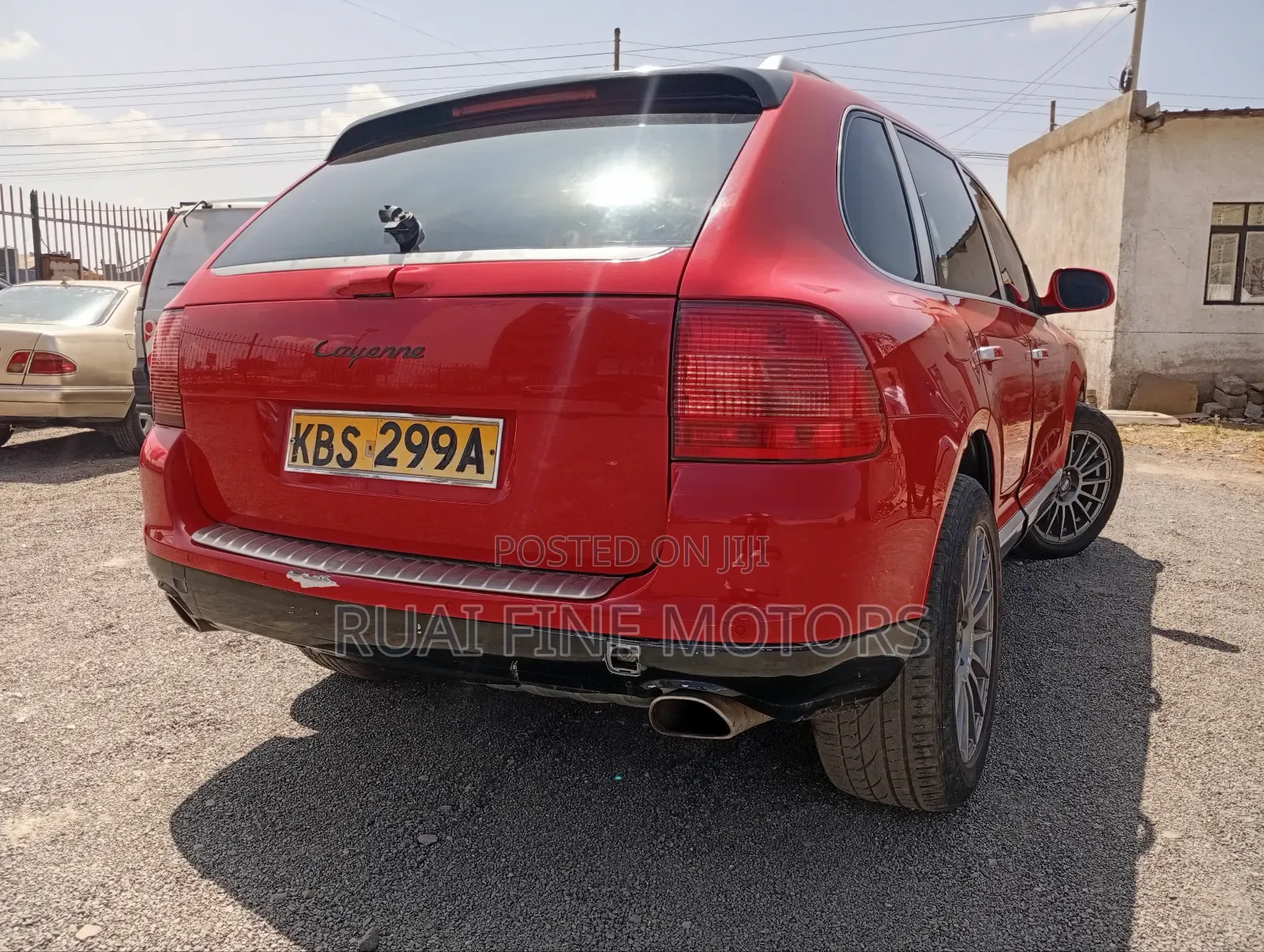 Porsche Cayenne 2007 Red