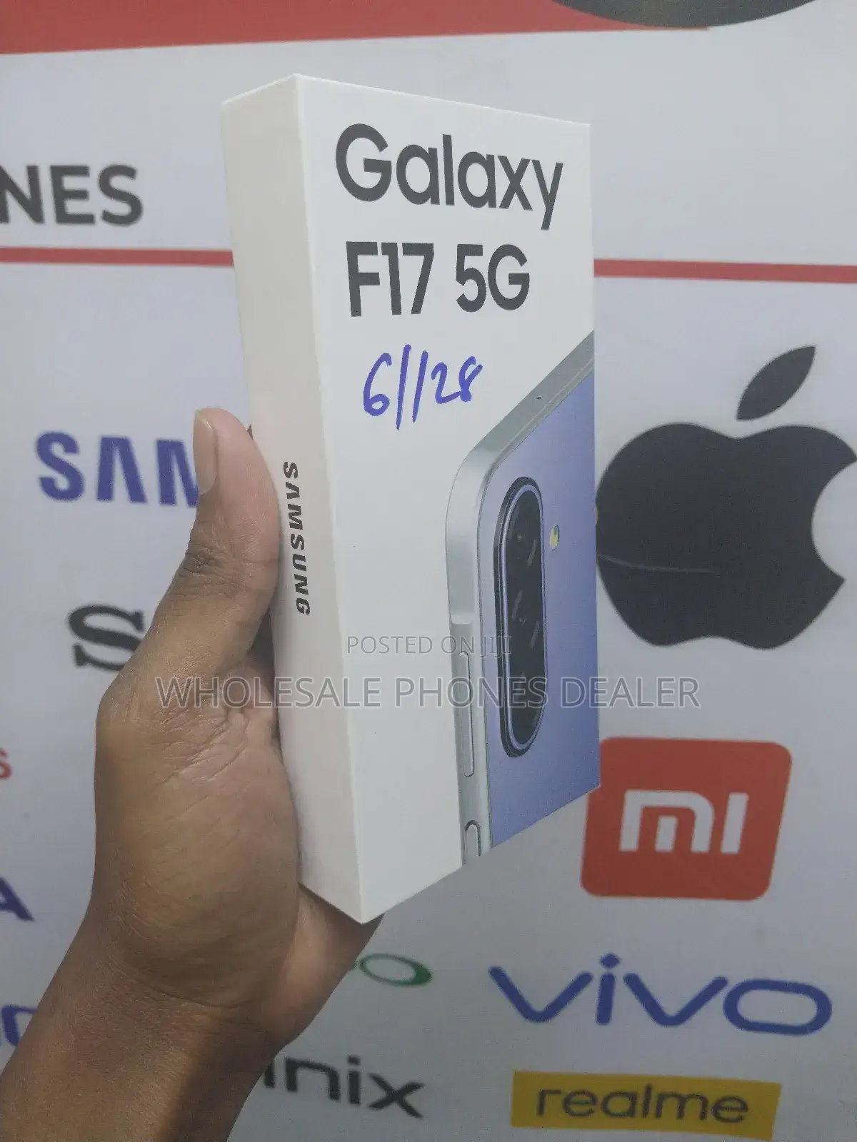 New Samsung Galaxy F17 5G 128 GB Blue