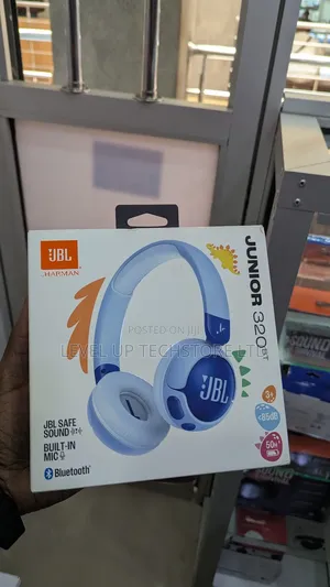 Jbl Junior 320 - Wired On-ear Kids Headphones  (Pink And Blue)
