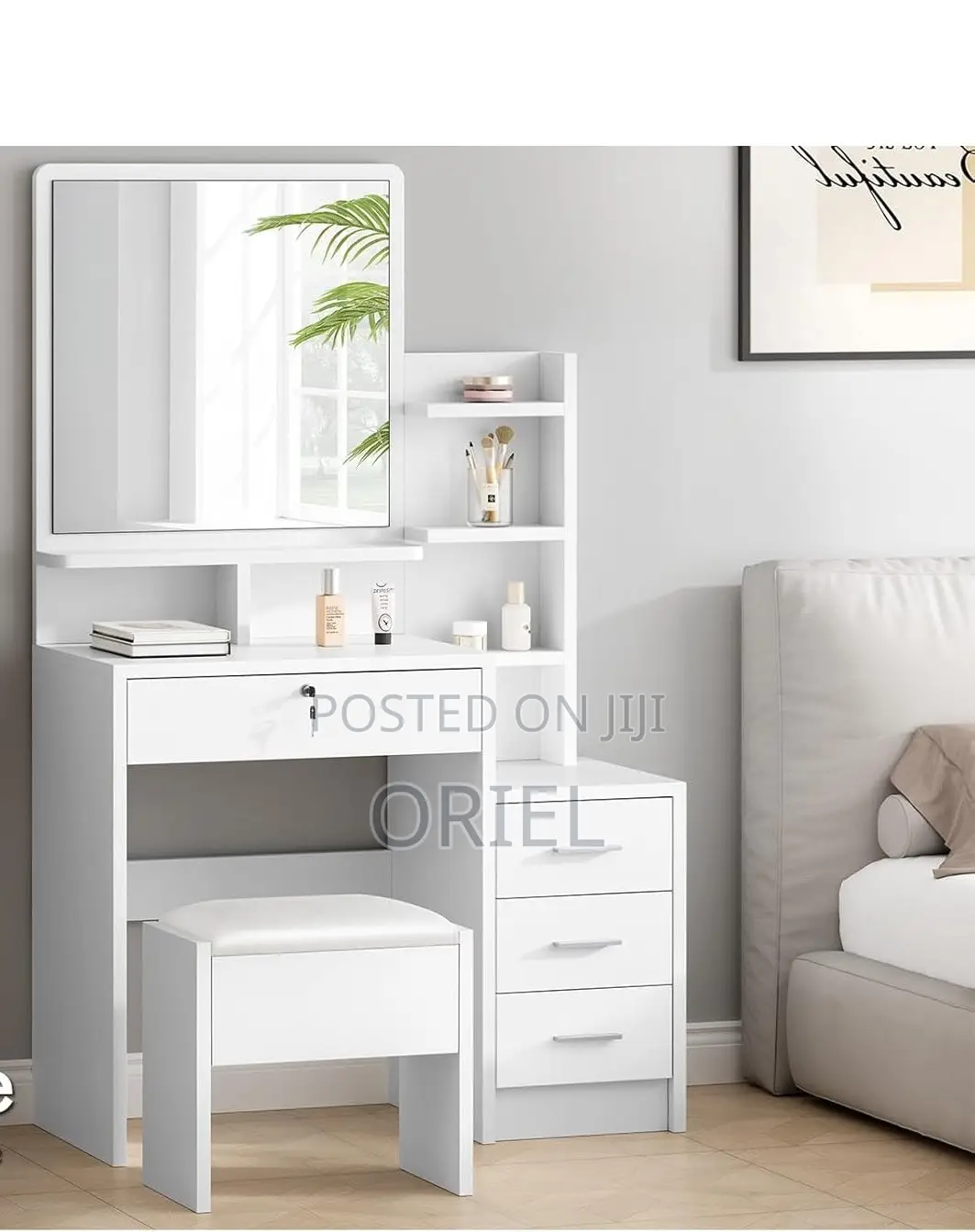 Bedroom Dressing Table : Modern Vanity Dressing Table