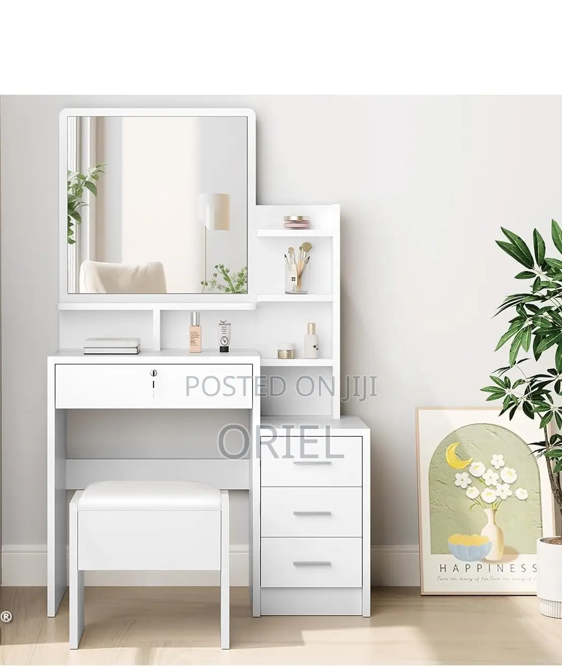 Bedroom Dressing Table : Modern Vanity Dressing Table