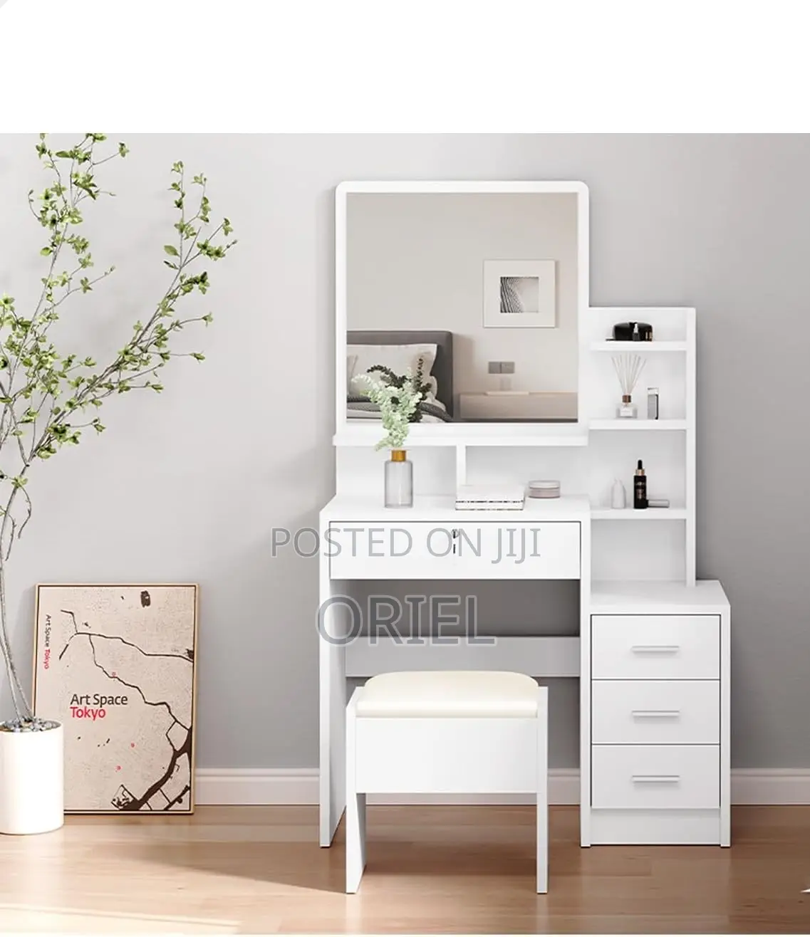 Bedroom Dressing Table : Modern Vanity Dressing Table