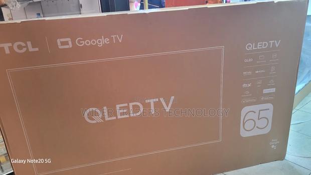 TCL 65-Inch Qled Google Tv, Possibly the 65t6c Model.