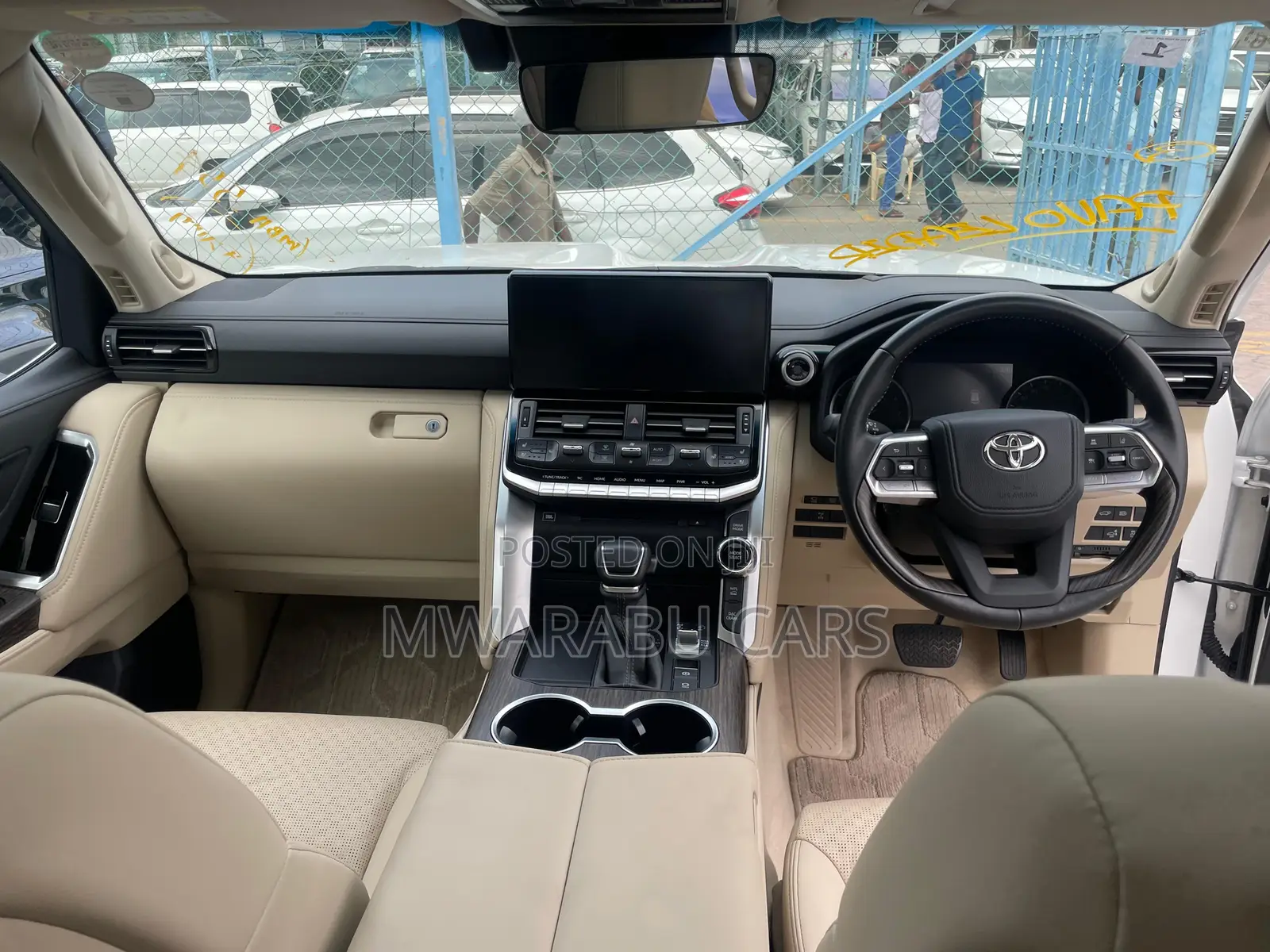 Toyota Land Cruiser LC300 2023 Red