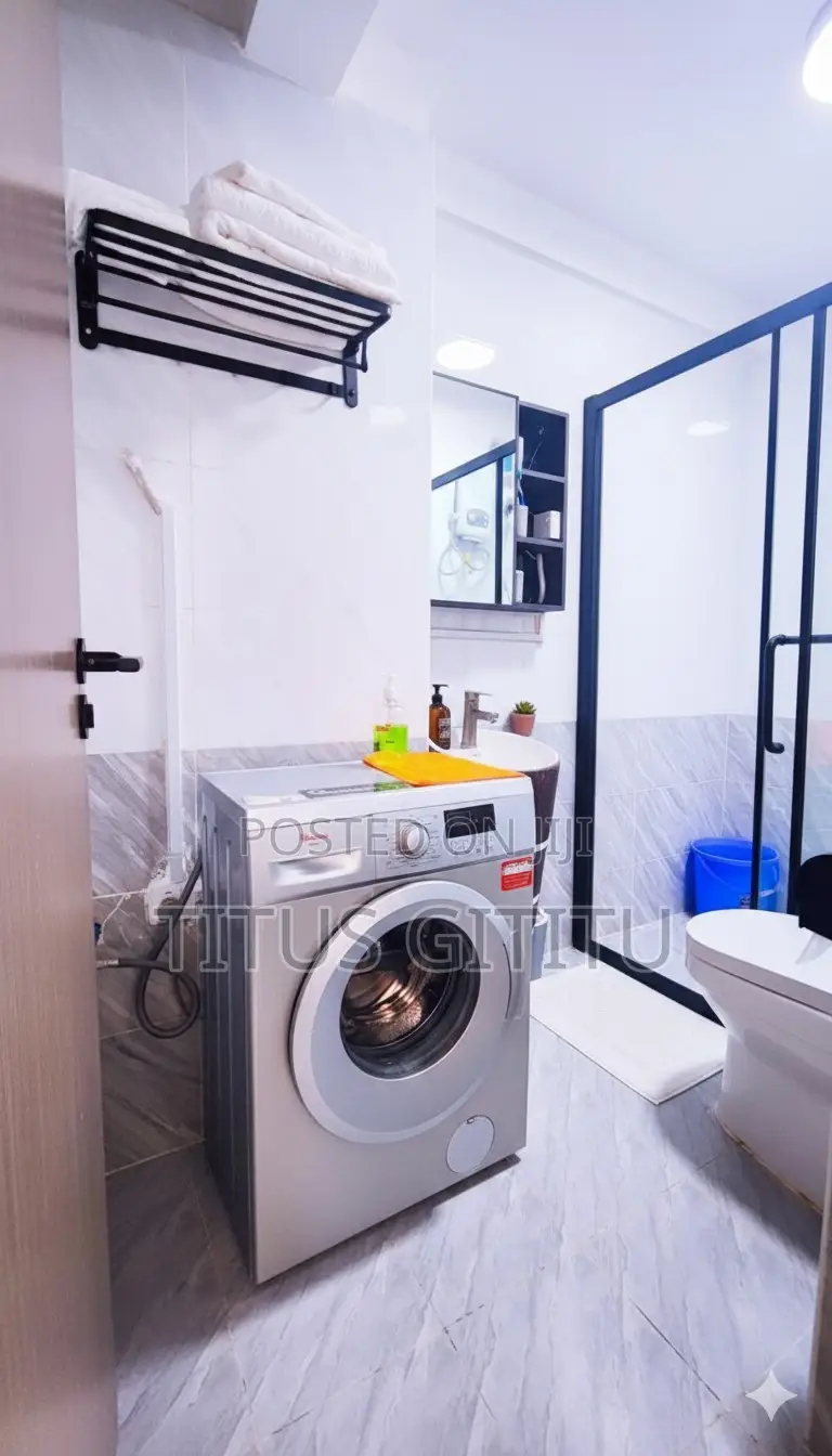 Cozy Studio Airbnb in Kilimani | Washing Machine Parking |