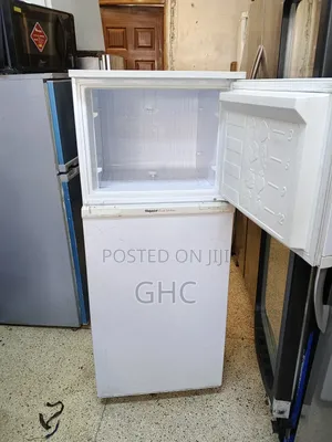 (White) Exuk Double Door Fridge