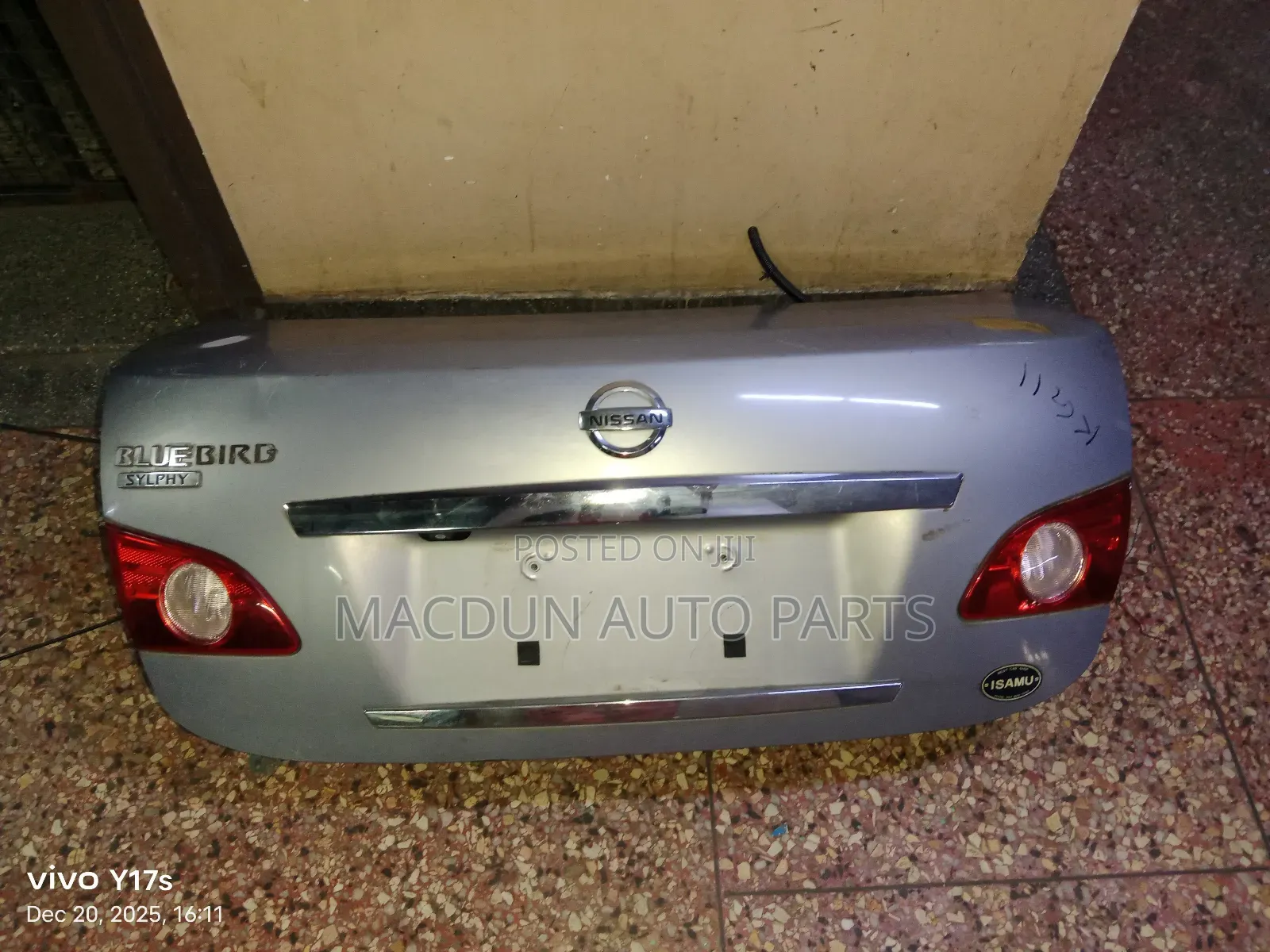 Nissan Bluebird Sylphy N17 Tailgate/ Boot