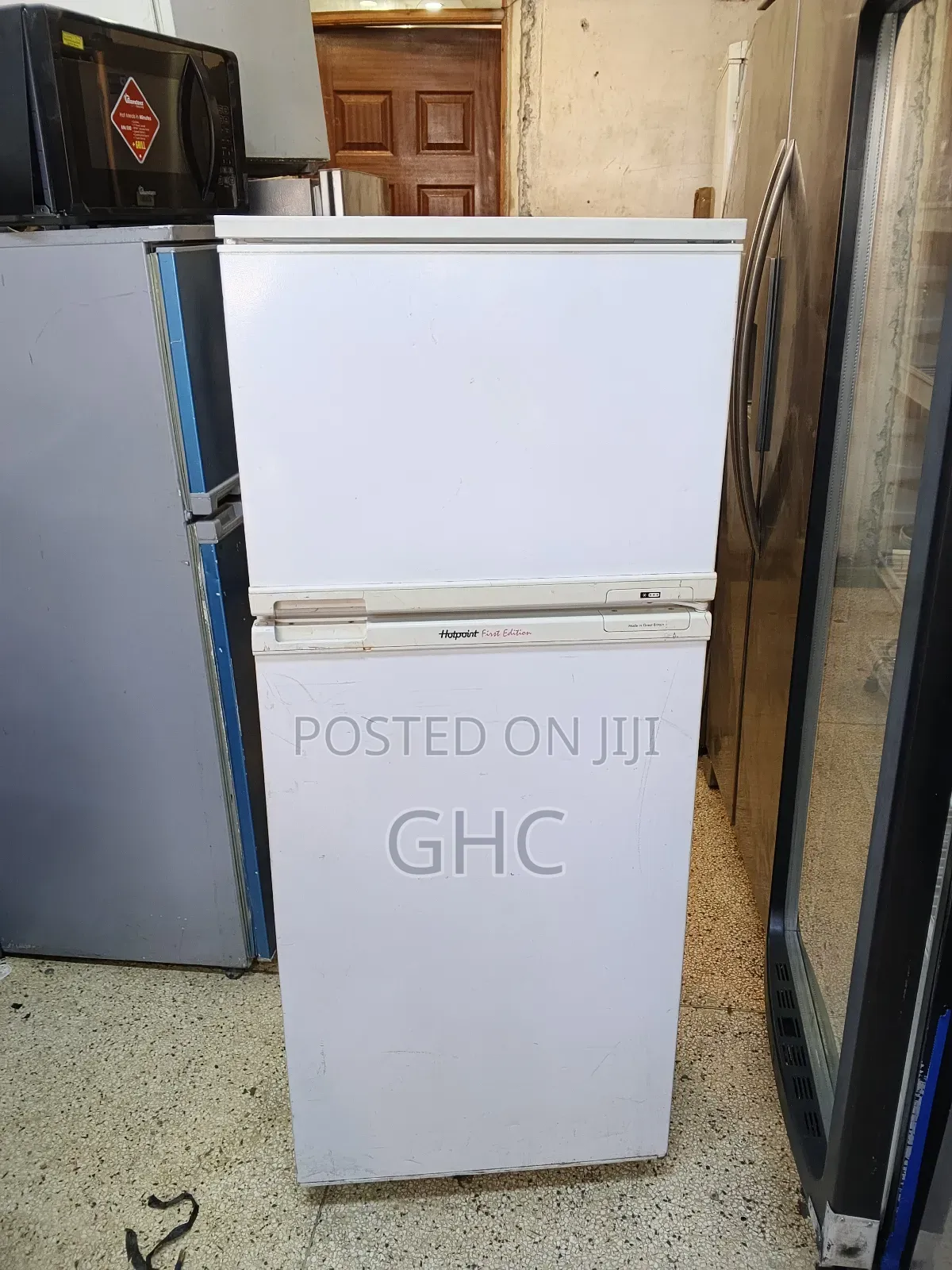 Exuk Double Door Fridge (White)