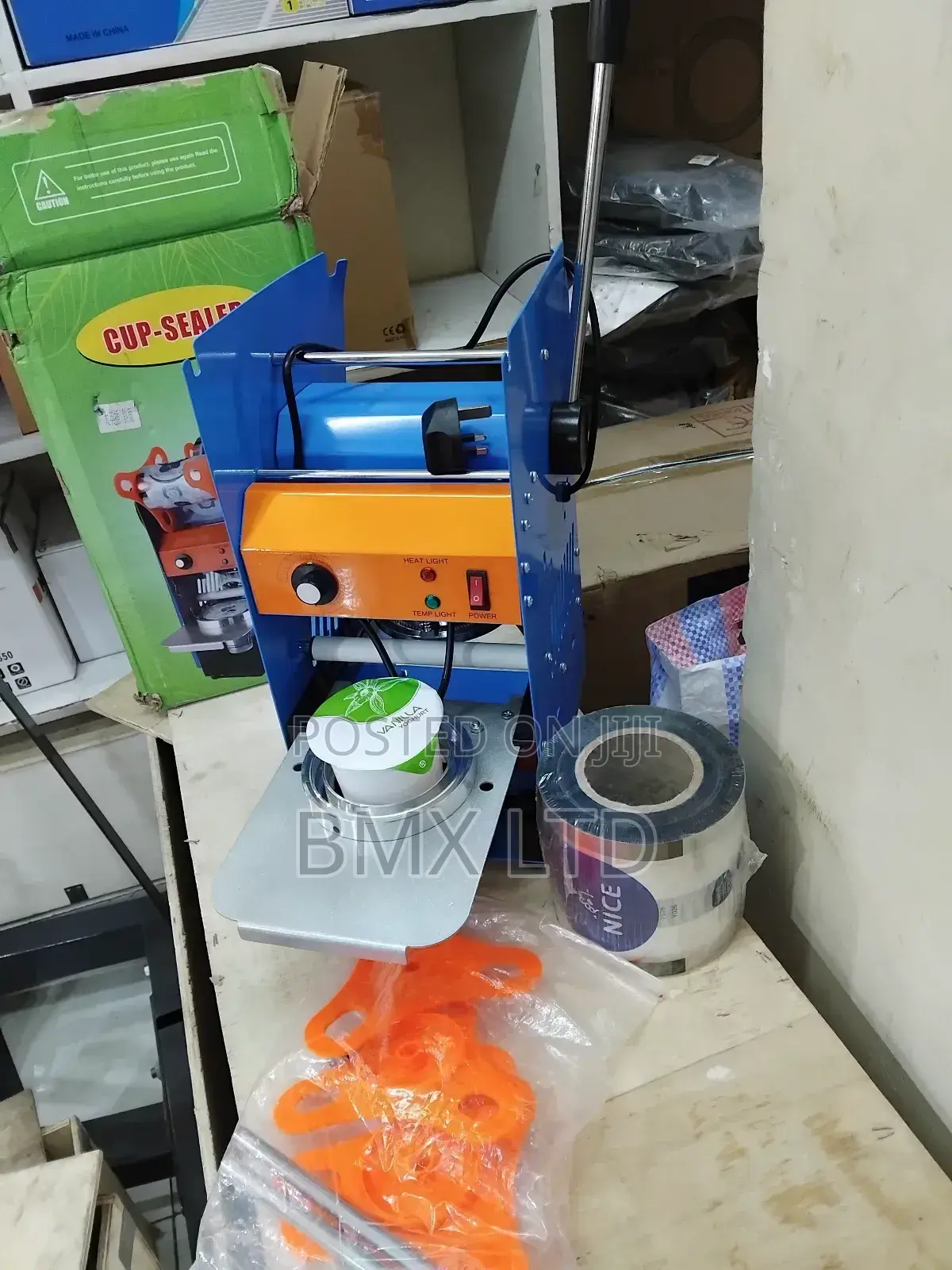 Heavy Duty Manual Cup Sealer for Cafes and Restaurants
