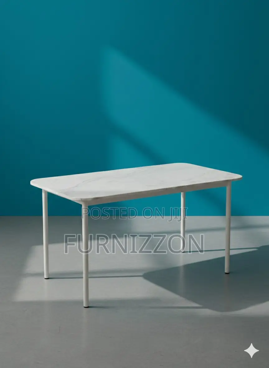 Marble Top Outdoor Dining Table for Garden and Patio
