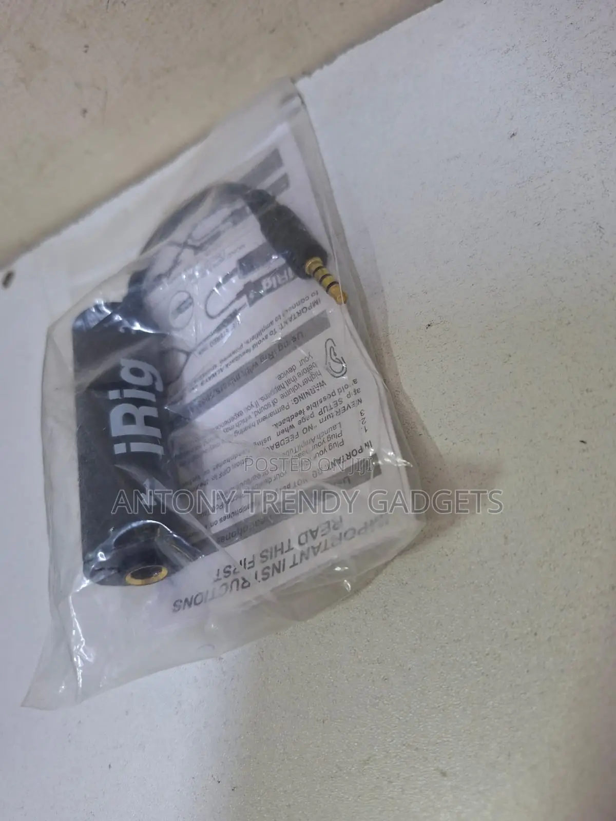 Irig 1 Guitar Recording Adapter For Android & Ios
