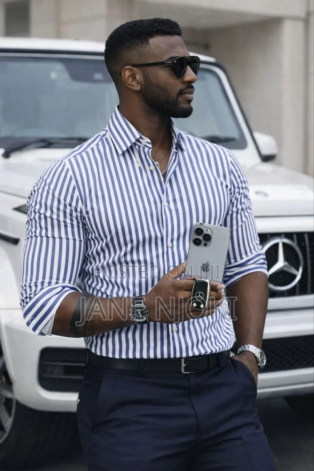Men Stripped Shirt