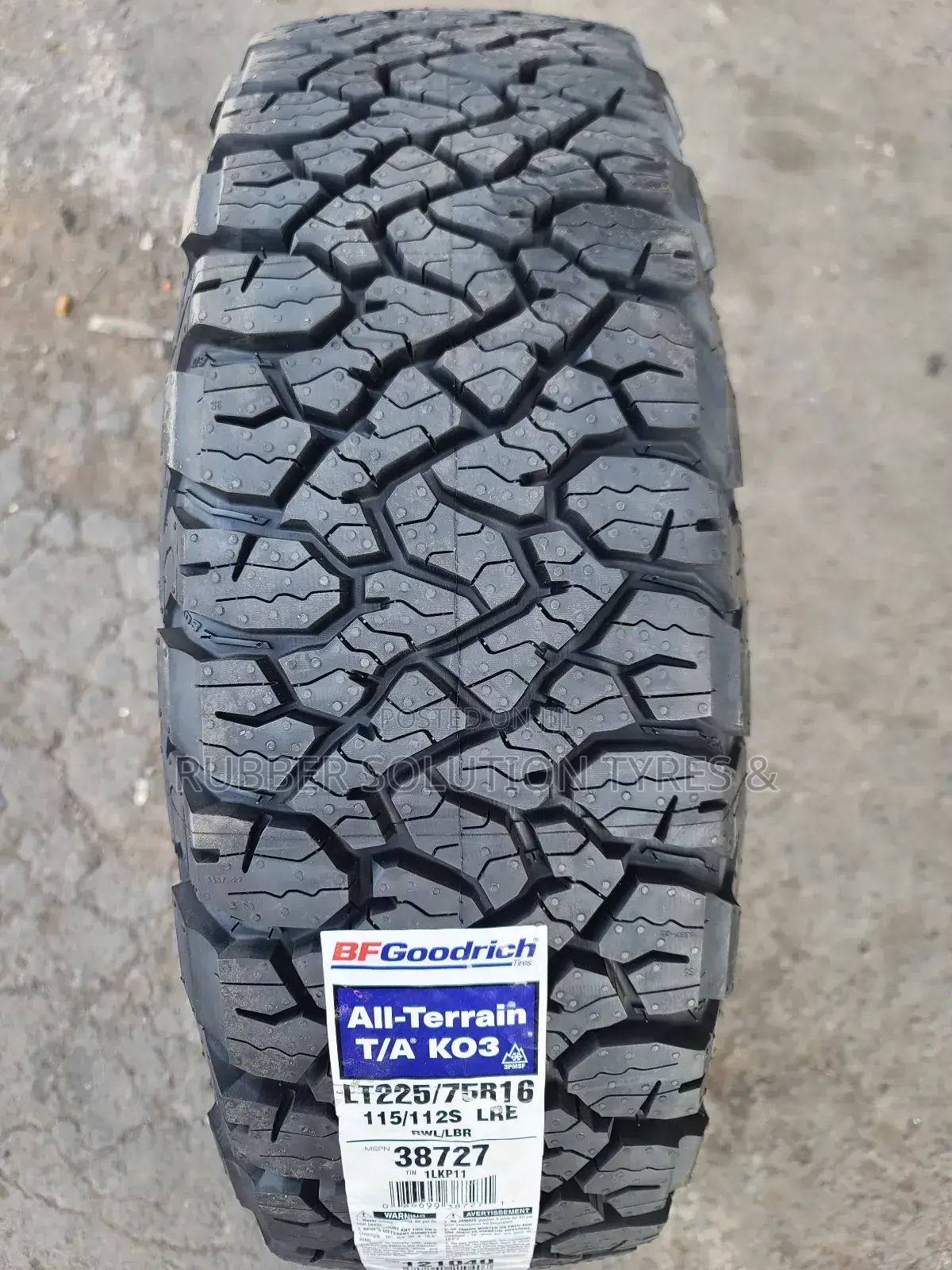 225/75r16 Bf Goodrich Tyres a/Tk03 All-Terrain