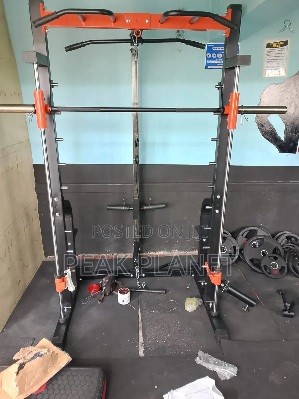 Power Rack With Lat Pulldown – Commercial Gym Equipment