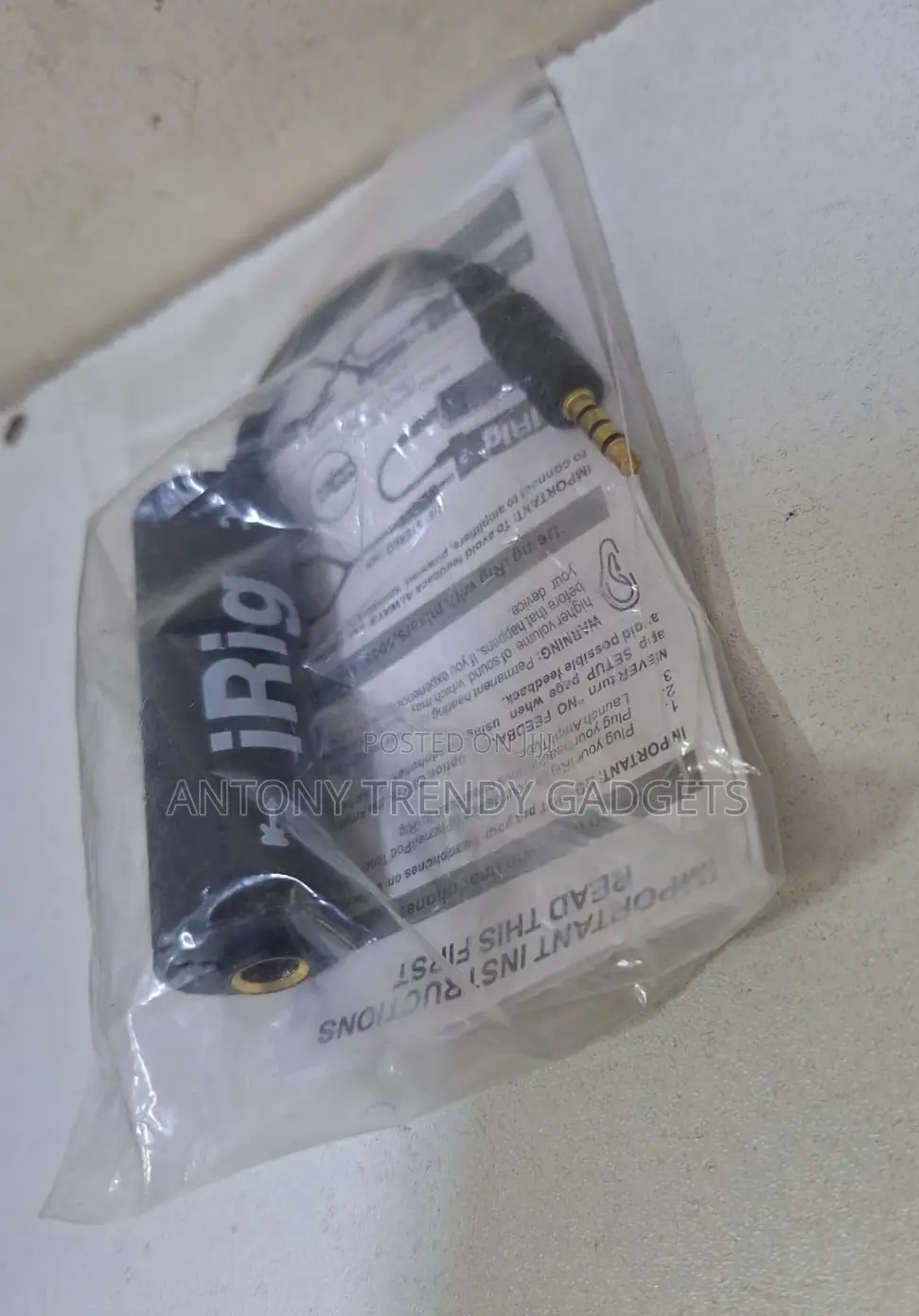 Multimedia Irig 1 Mobile Guitar Interface